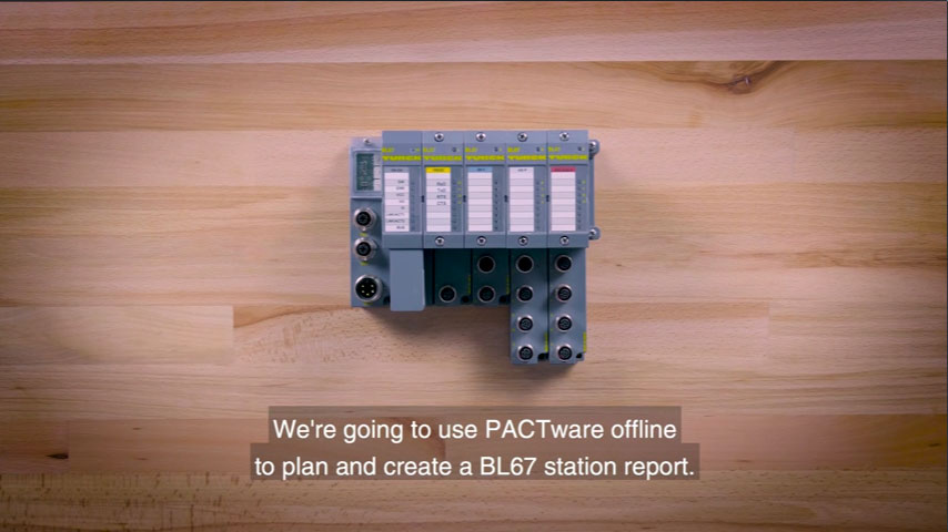 Pactware: Jak plánovat a vytvořit report systému BL67 v prostředí Pactware