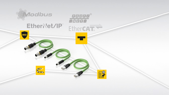 Řada robustních ethernetových kabelů