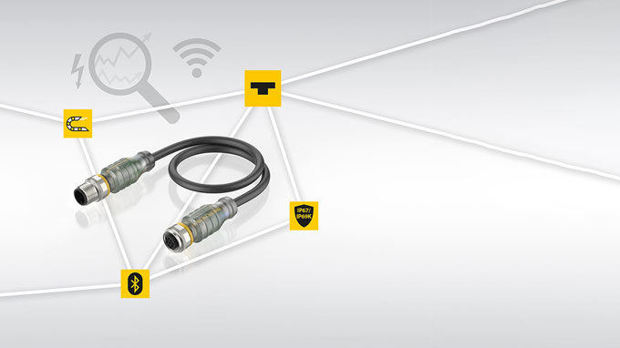 Bluetooth konektory monitorují stav kabelů a kontaktů